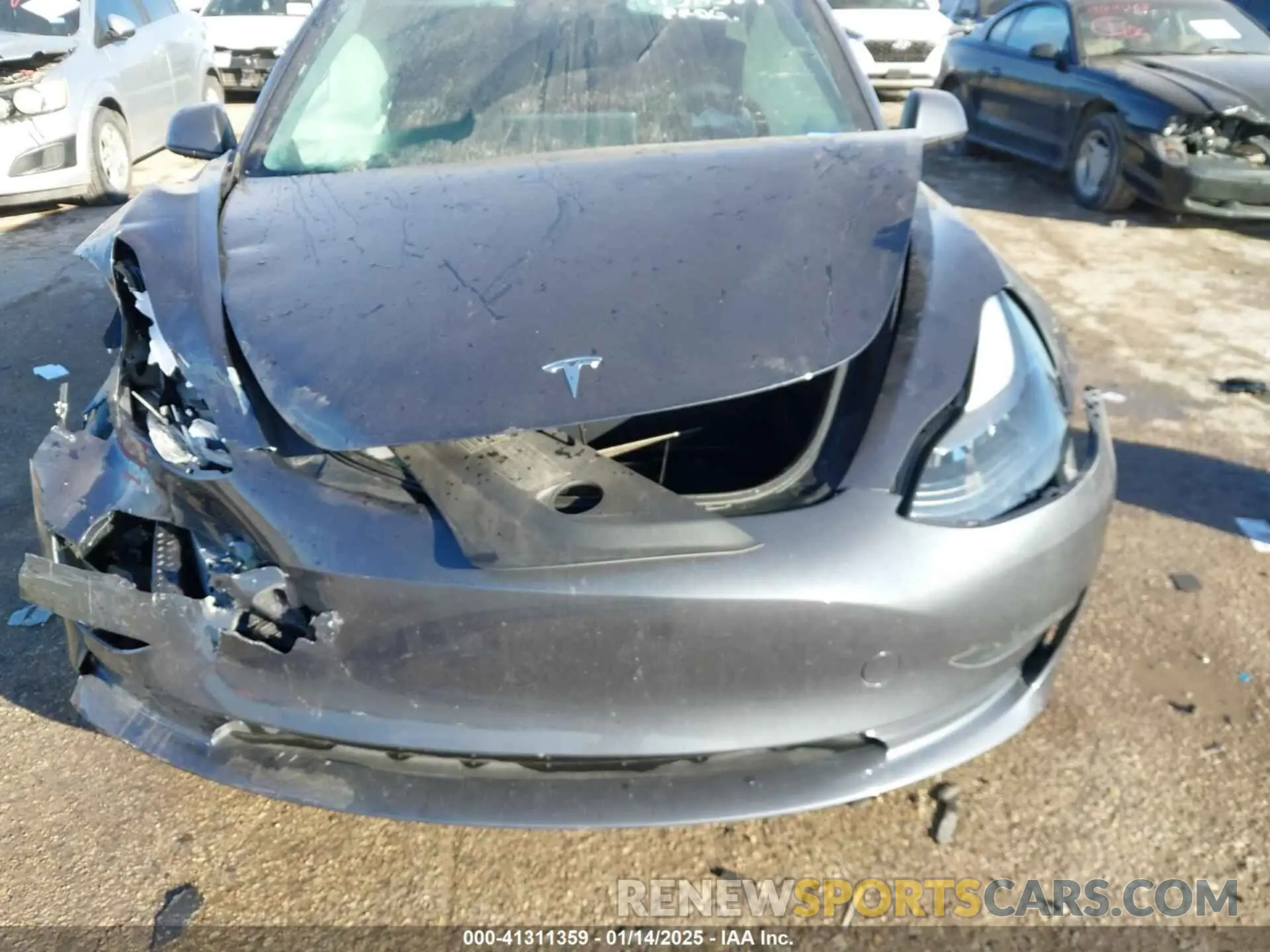 6 fotografías del automóvil dañado 5YJ3E1EA8PF471069 TESLA MODEL 3 2023