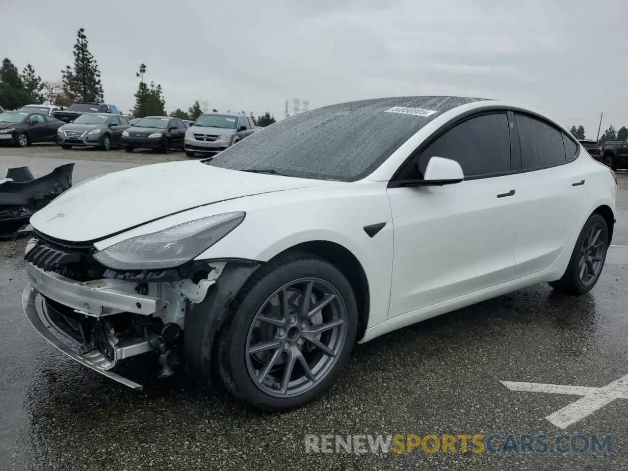 1 fotografías del automóvil dañado 5YJ3E1EA8PF477857 TESLA MODEL 3 2023