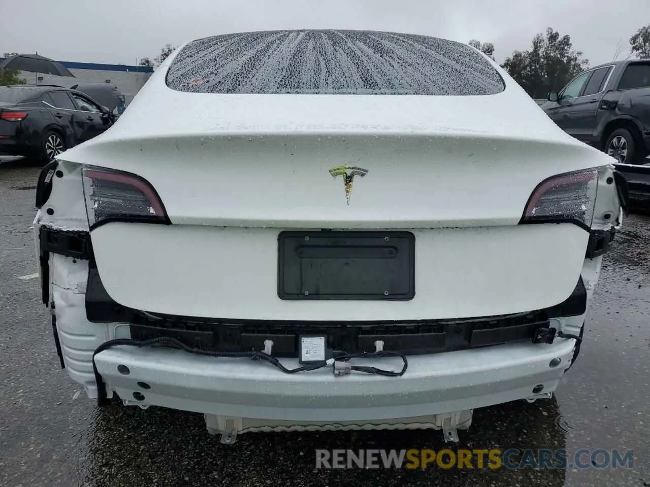 6 fotografías del automóvil dañado 5YJ3E1EA8PF477857 TESLA MODEL 3 2023