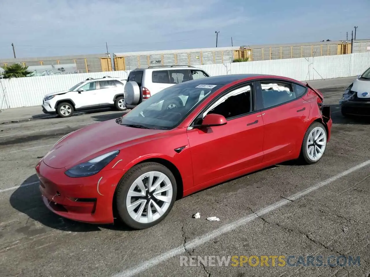 1 fotografías del automóvil dañado 5YJ3E1EA8PF490432 TESLA MODEL 3 2023