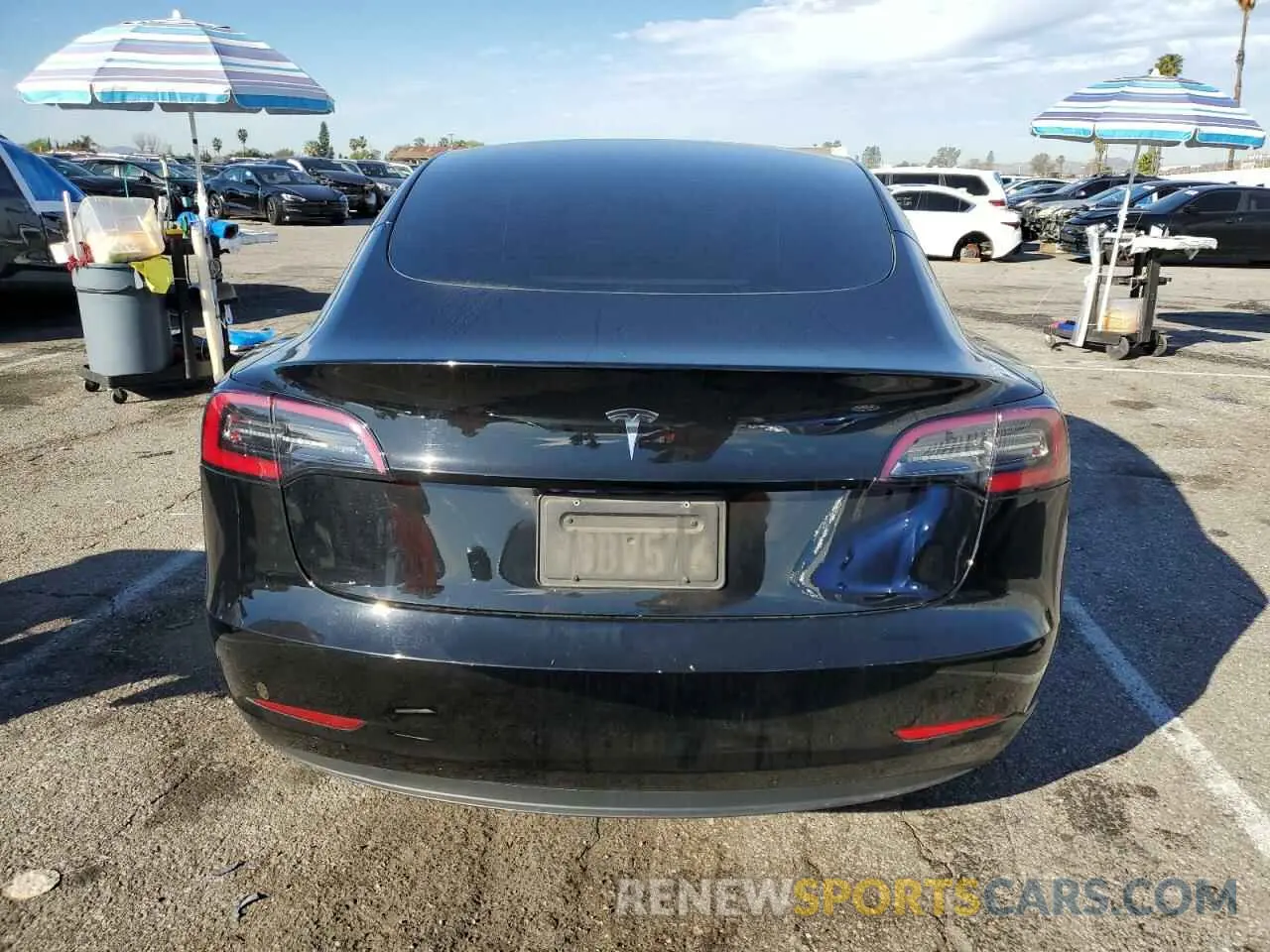 6 fotografías del automóvil dañado 5YJ3E1EA8PF493802 TESLA MODEL 3 2023