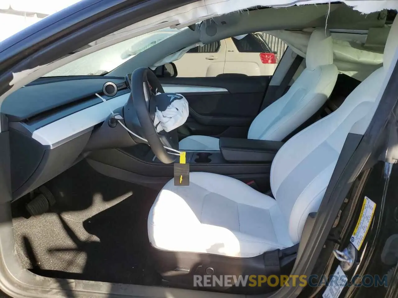 7 fotografías del automóvil dañado 5YJ3E1EA8PF493802 TESLA MODEL 3 2023