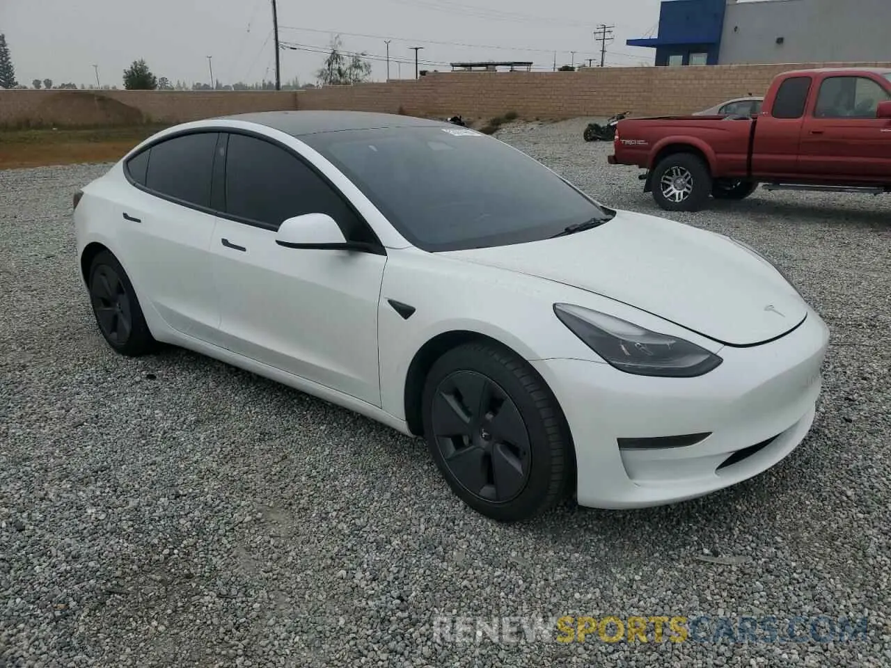 4 fotografías del automóvil dañado 5YJ3E1EA8PF495758 TESLA MODEL 3 2023