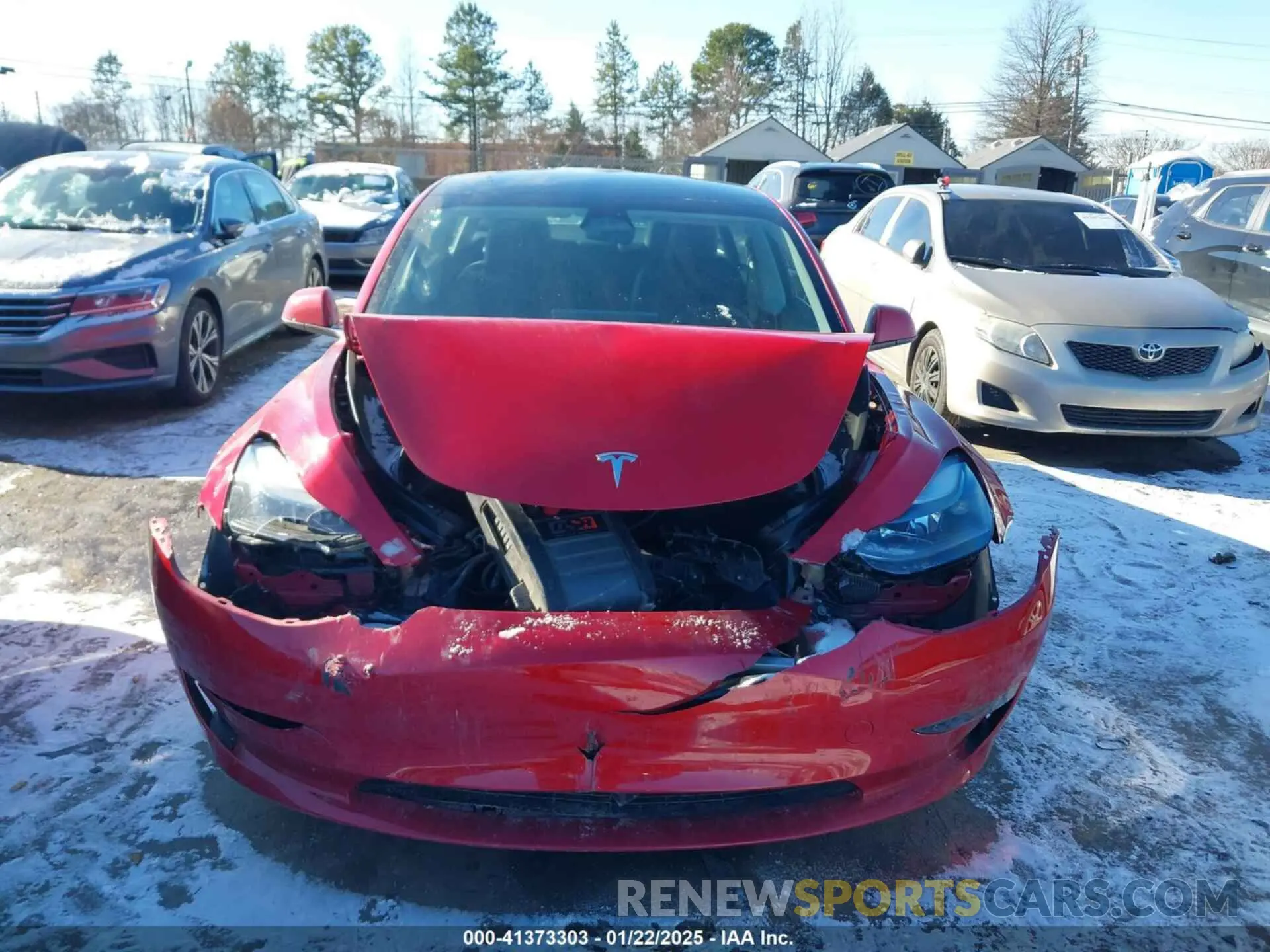 11 fotografías del automóvil dañado 5YJ3E1EA8PF501557 TESLA MODEL 3 2023