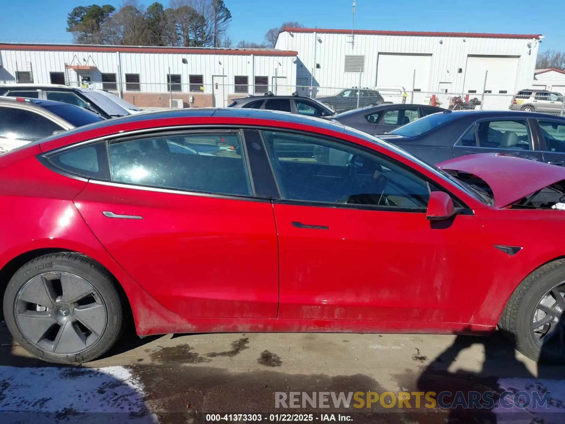 12 fotografías del automóvil dañado 5YJ3E1EA8PF501557 TESLA MODEL 3 2023