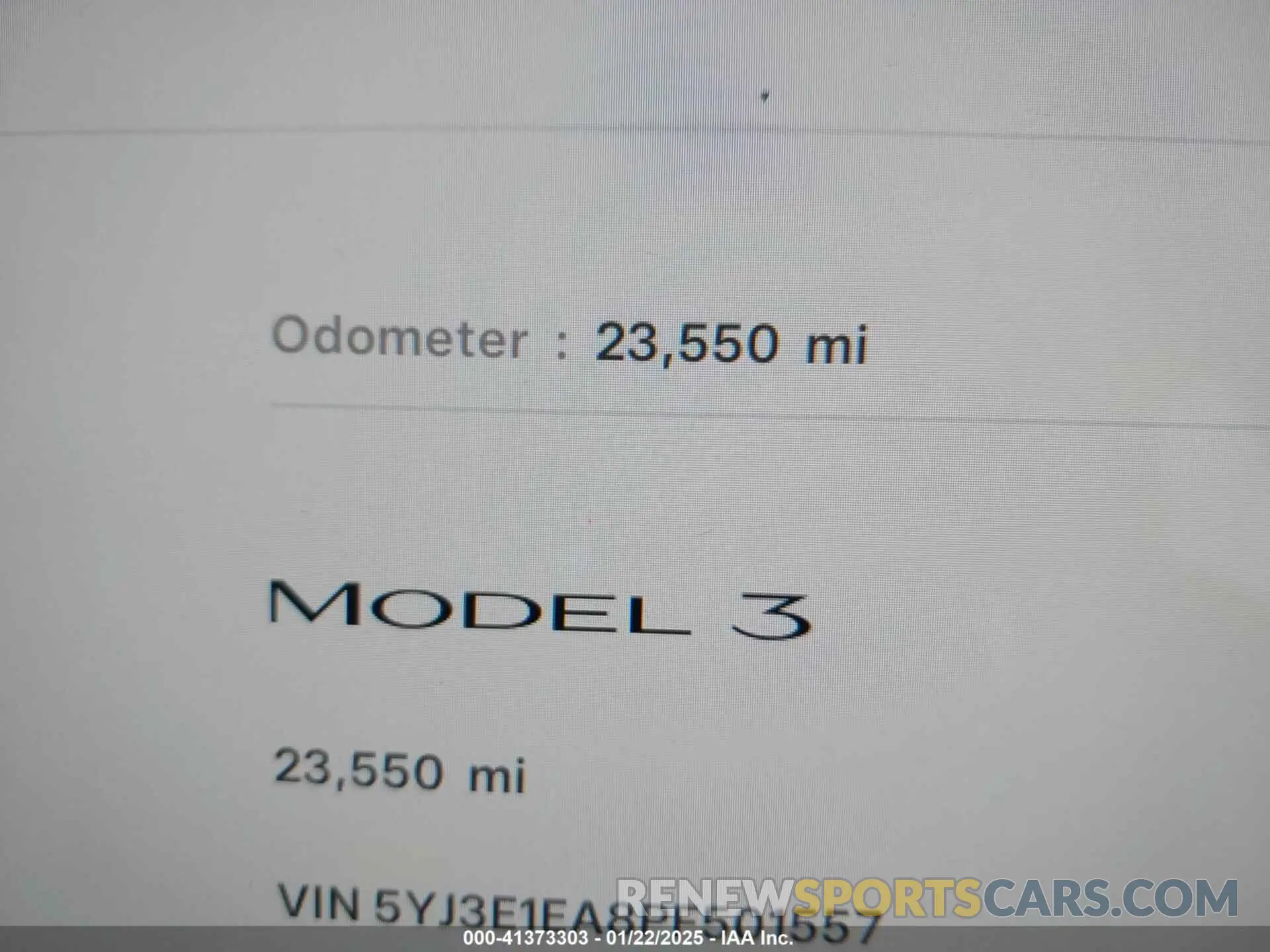 14 fotografías del automóvil dañado 5YJ3E1EA8PF501557 TESLA MODEL 3 2023