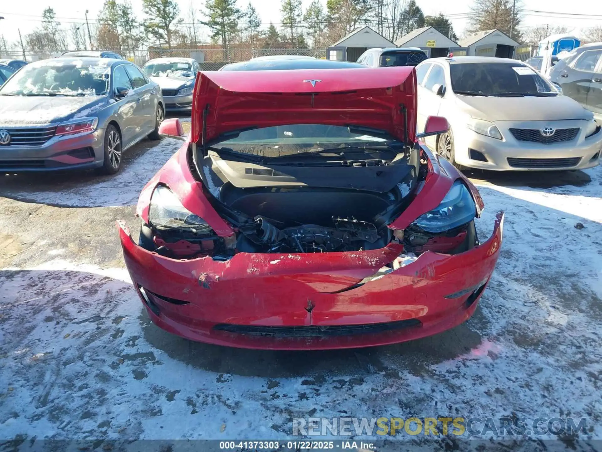 6 fotografías del automóvil dañado 5YJ3E1EA8PF501557 TESLA MODEL 3 2023