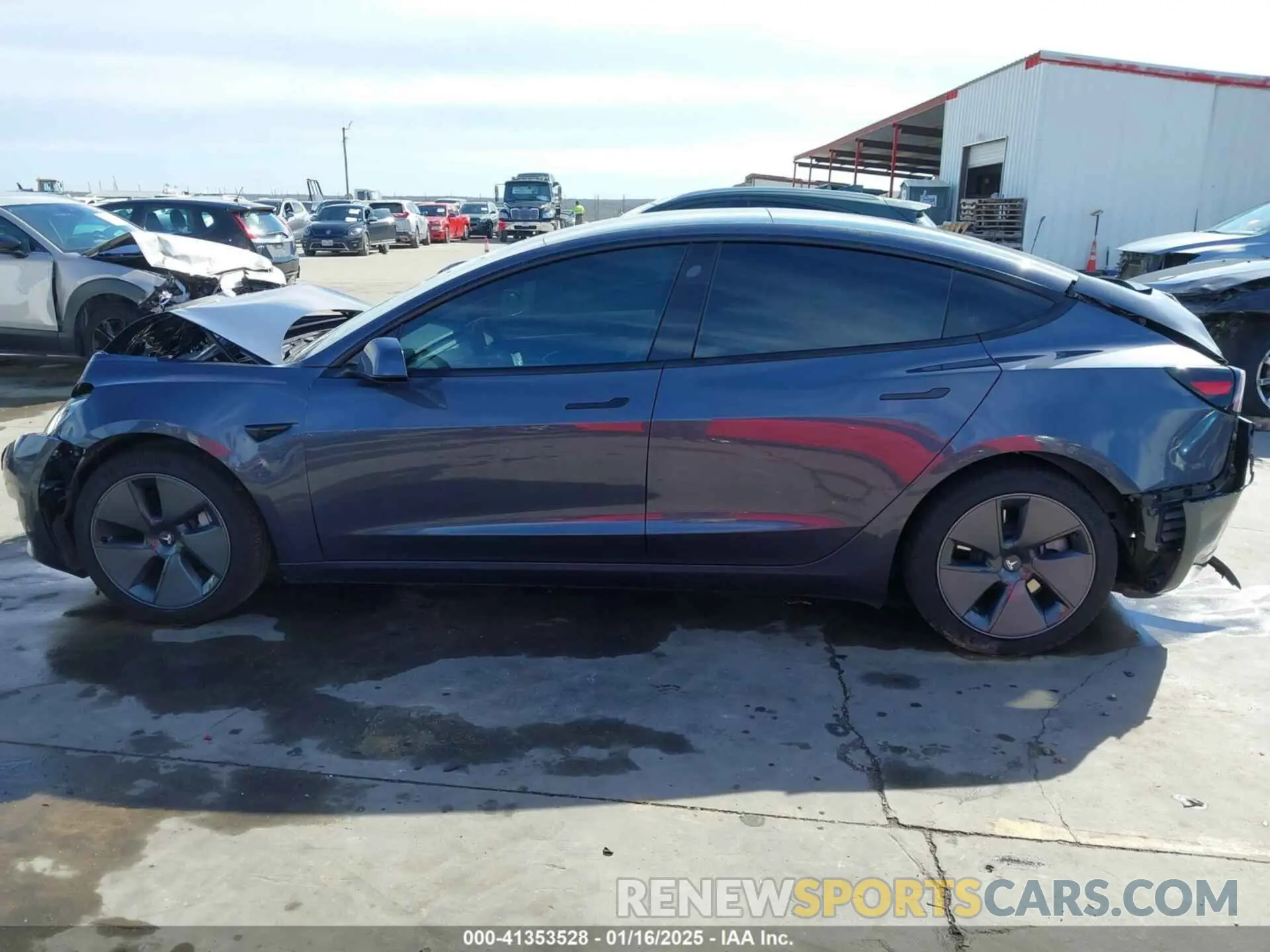 15 fotografías del automóvil dañado 5YJ3E1EA8PF509089 TESLA MODEL 3 2023