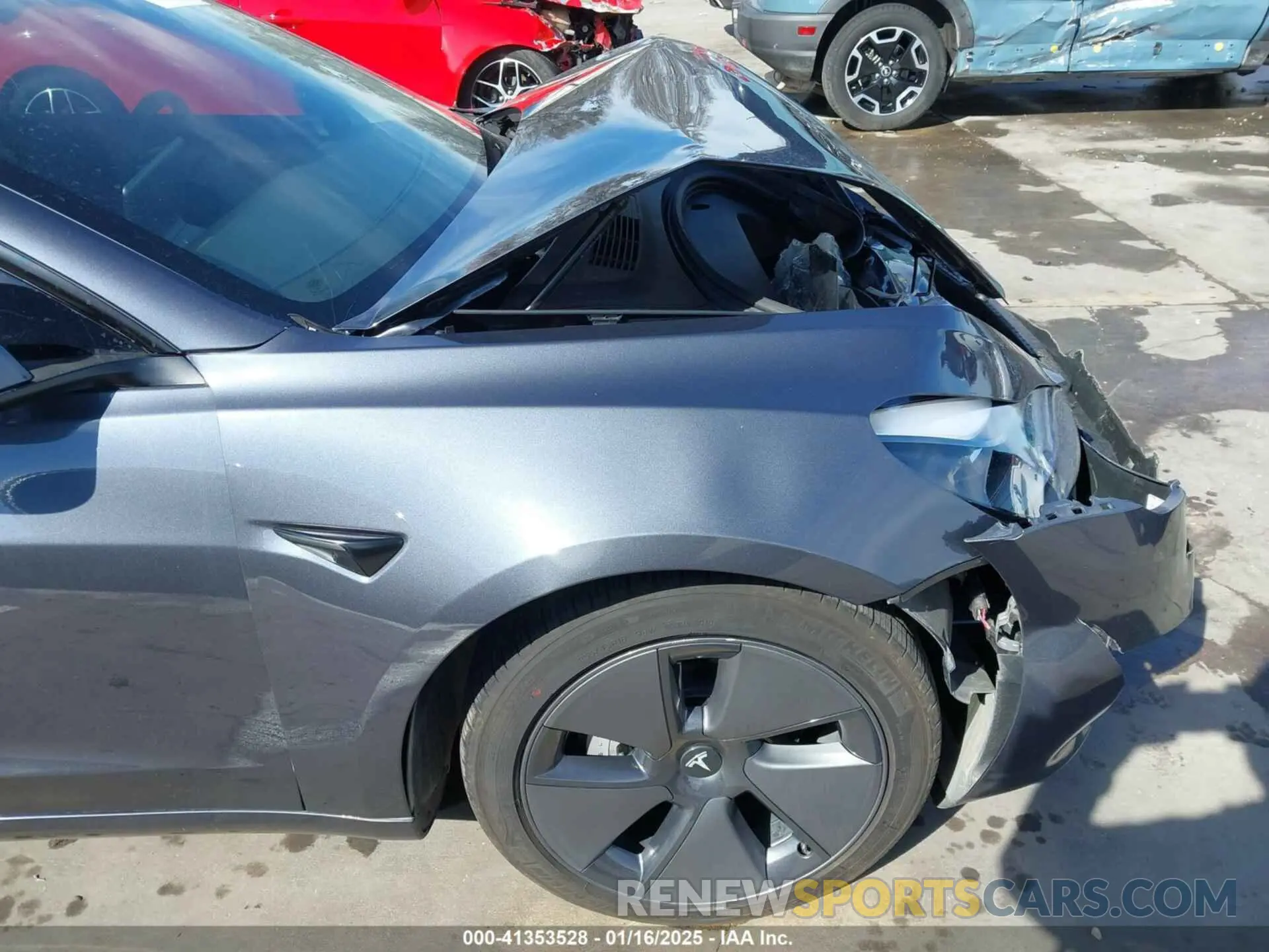 21 fotografías del automóvil dañado 5YJ3E1EA8PF509089 TESLA MODEL 3 2023