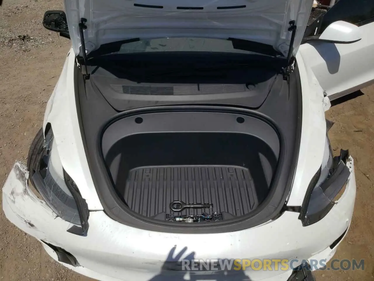 11 fotografías del automóvil dañado 5YJ3E1EA8PF543775 TESLA MODEL 3 2023
