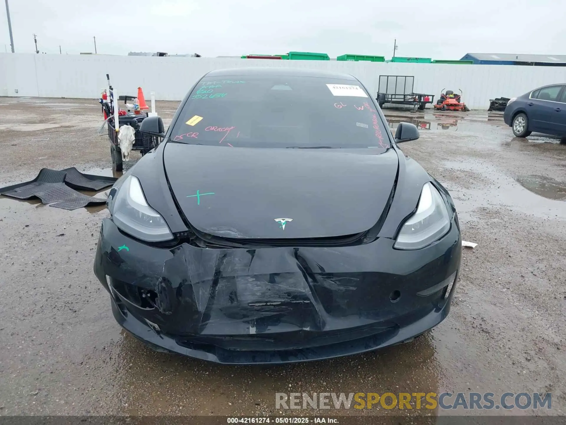 12 fotografías del automóvil dañado 5YJ3E1EA8PF552654 TESLA MODEL 3 2023
