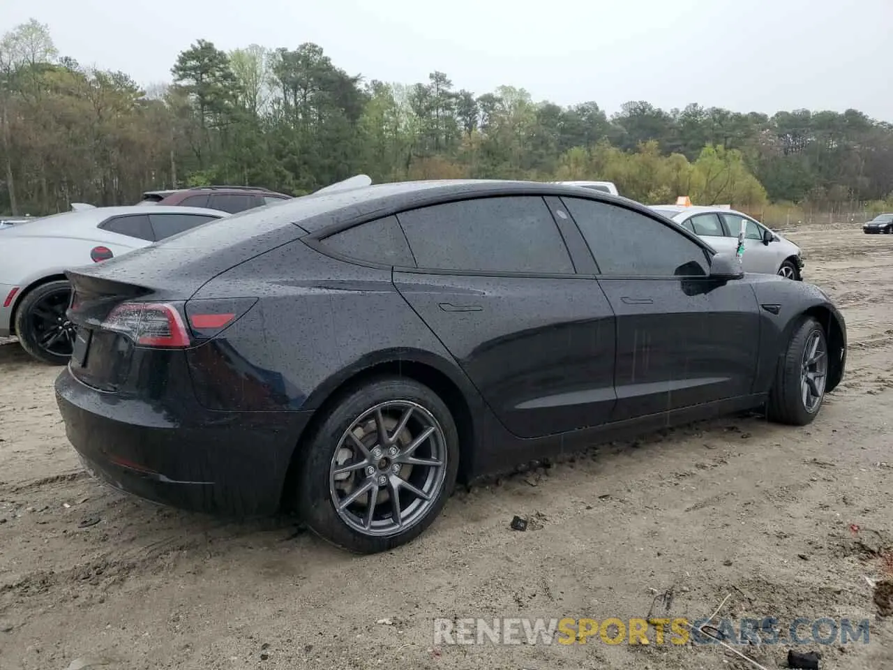 3 fotografías del automóvil dañado 5YJ3E1EA8PF561466 TESLA MODEL 3 2023
