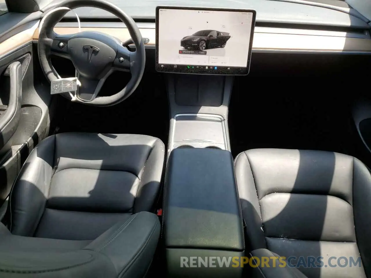8 fotografías del automóvil dañado 5YJ3E1EA8PF561466 TESLA MODEL 3 2023