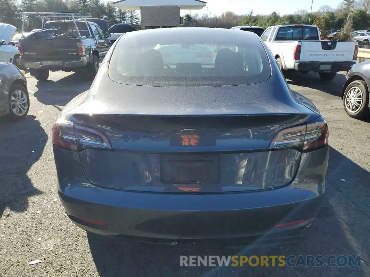 6 fotografías del automóvil dañado 5YJ3E1EA8PF566229 TESLA MODEL 3 2023