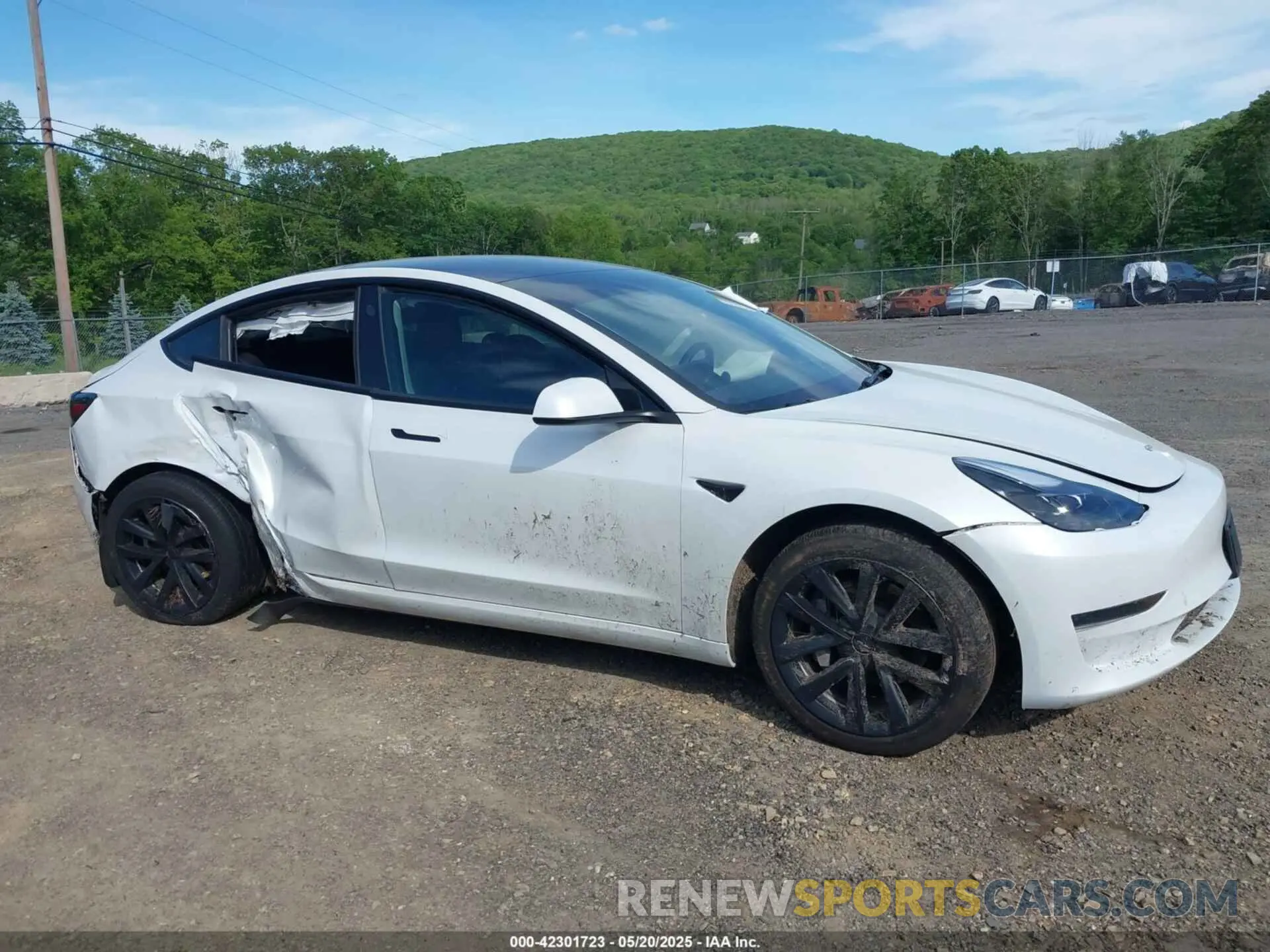 12 fotografías del automóvil dañado 5YJ3E1EA8PF575061 TESLA MODEL 3 2023