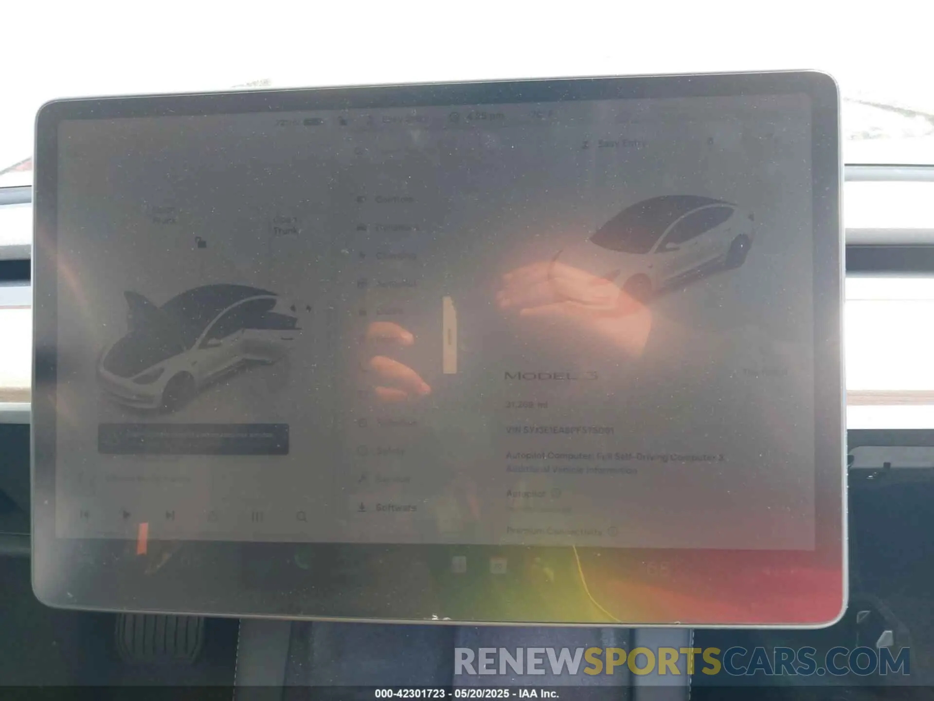 17 fotografías del automóvil dañado 5YJ3E1EA8PF575061 TESLA MODEL 3 2023