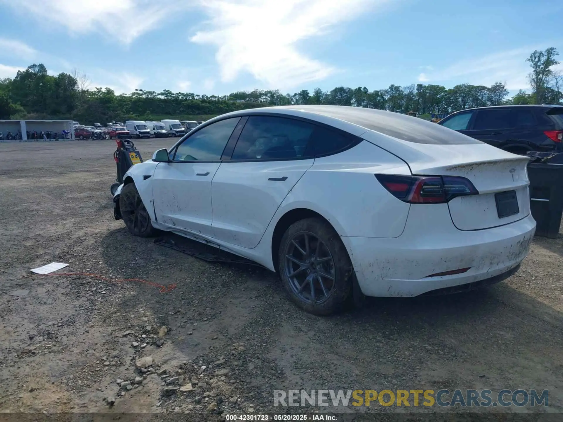 3 fotografías del automóvil dañado 5YJ3E1EA8PF575061 TESLA MODEL 3 2023