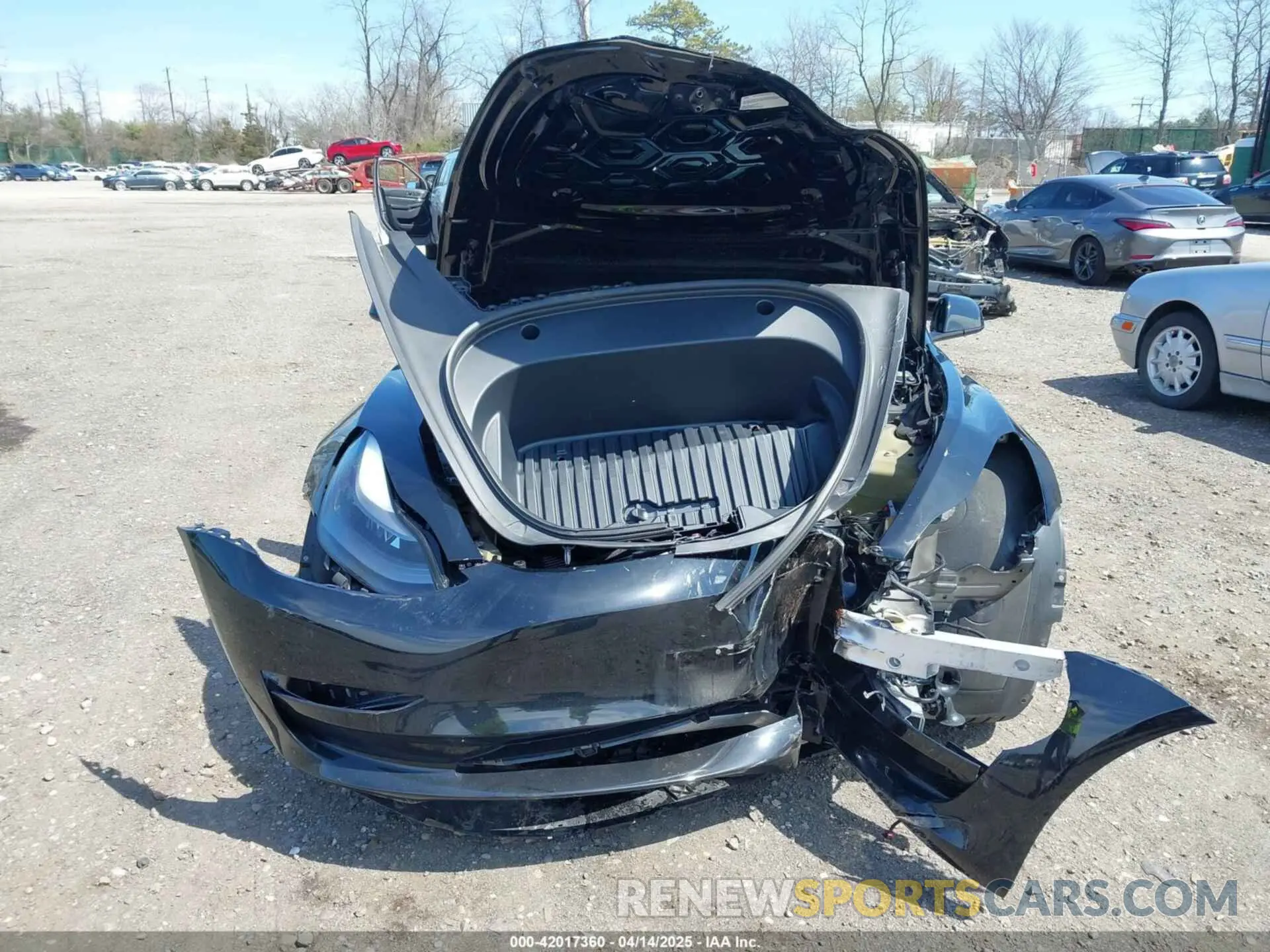 11 fotografías del automóvil dañado 5YJ3E1EA8PF579384 TESLA MODEL 3 2023