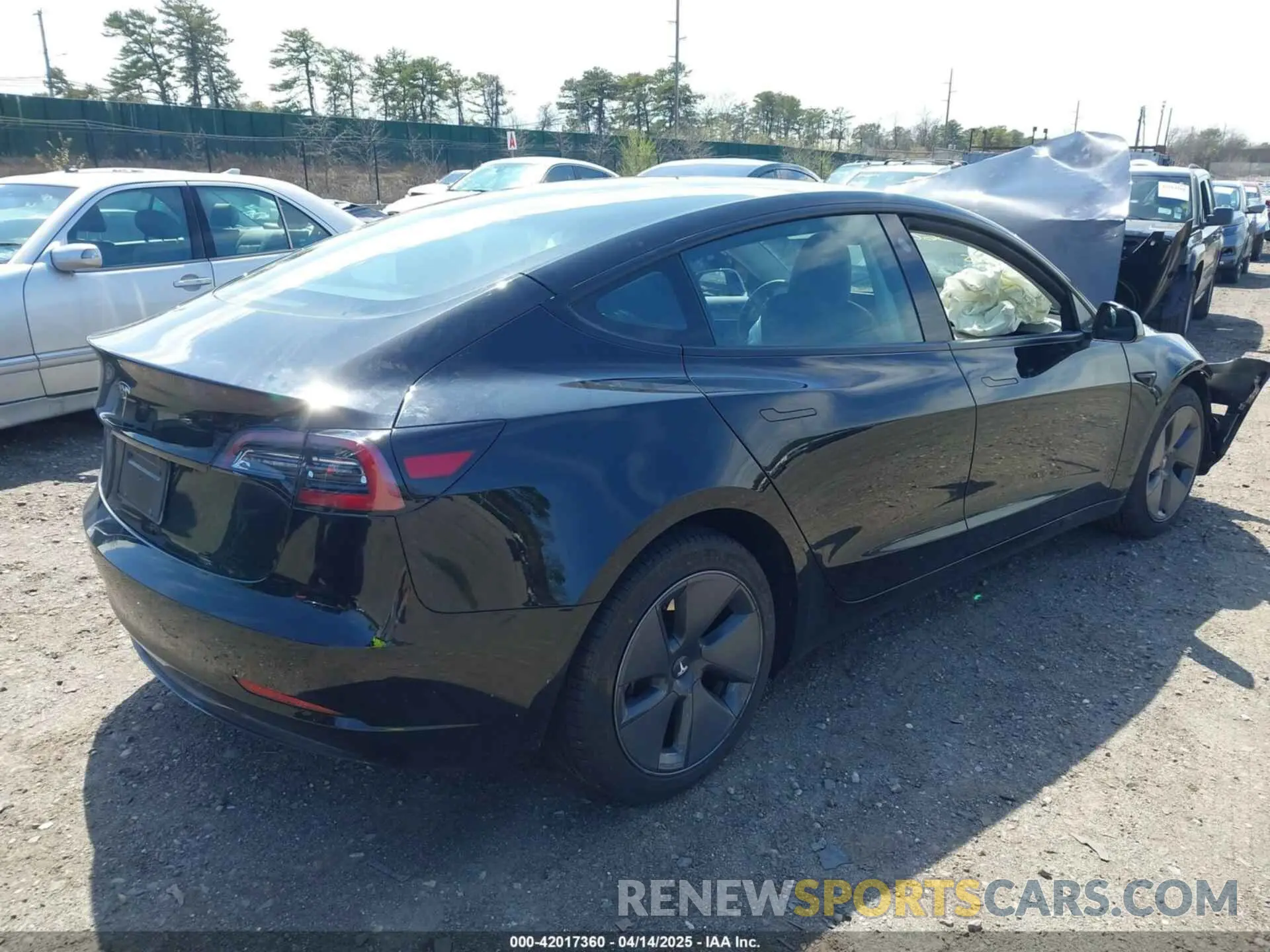 4 fotografías del automóvil dañado 5YJ3E1EA8PF579384 TESLA MODEL 3 2023