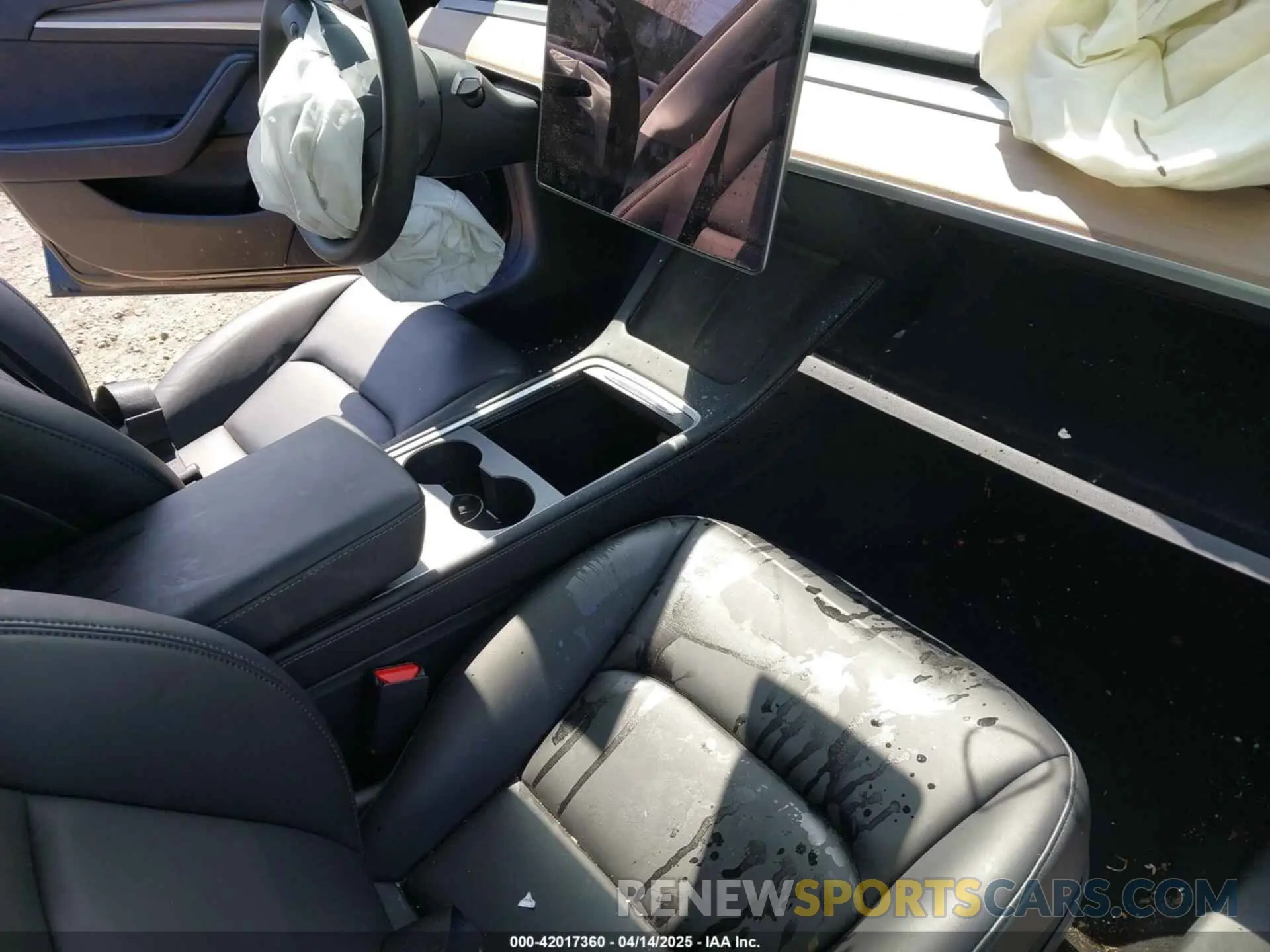 5 fotografías del automóvil dañado 5YJ3E1EA8PF579384 TESLA MODEL 3 2023