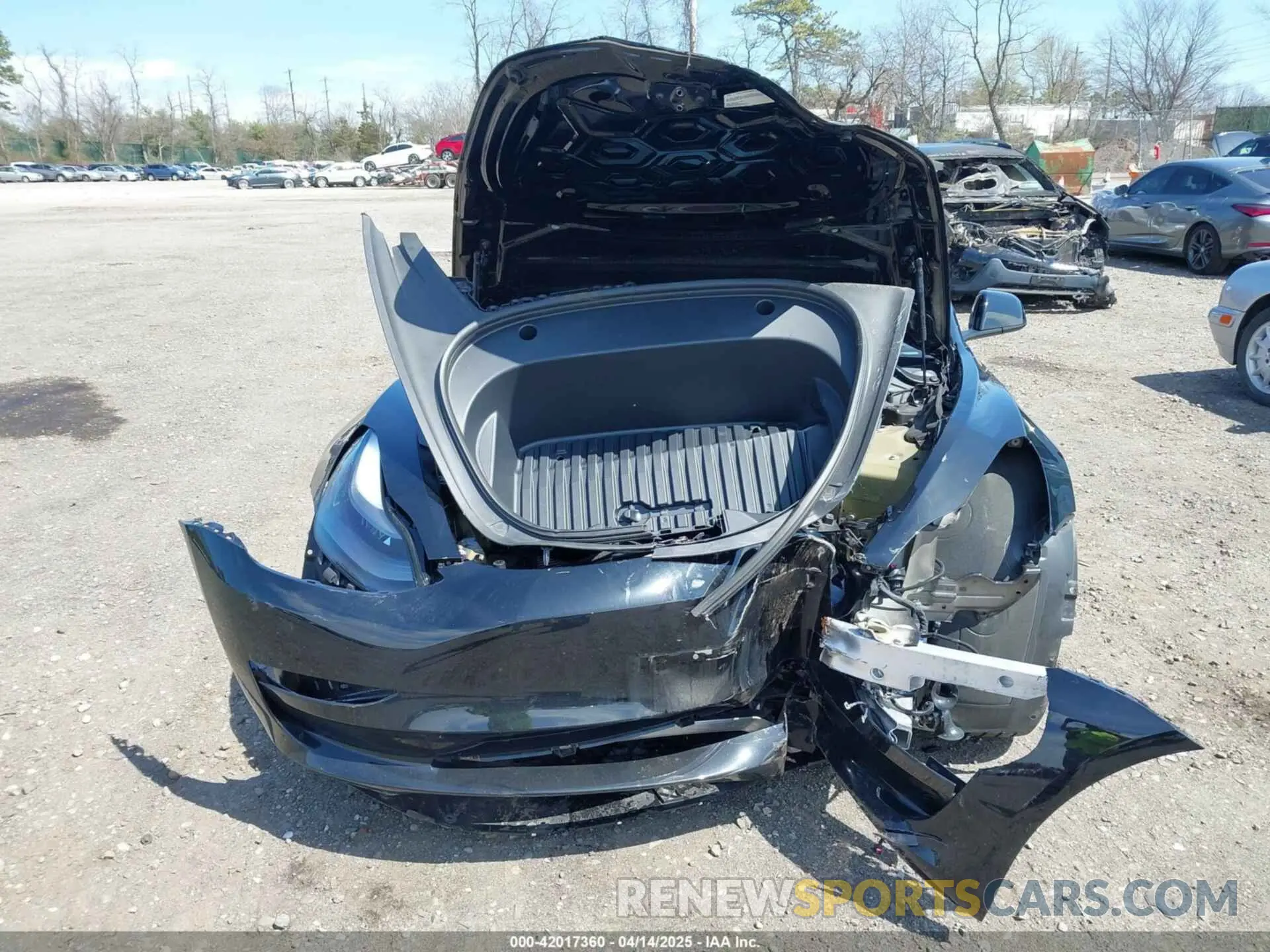 6 fotografías del automóvil dañado 5YJ3E1EA8PF579384 TESLA MODEL 3 2023