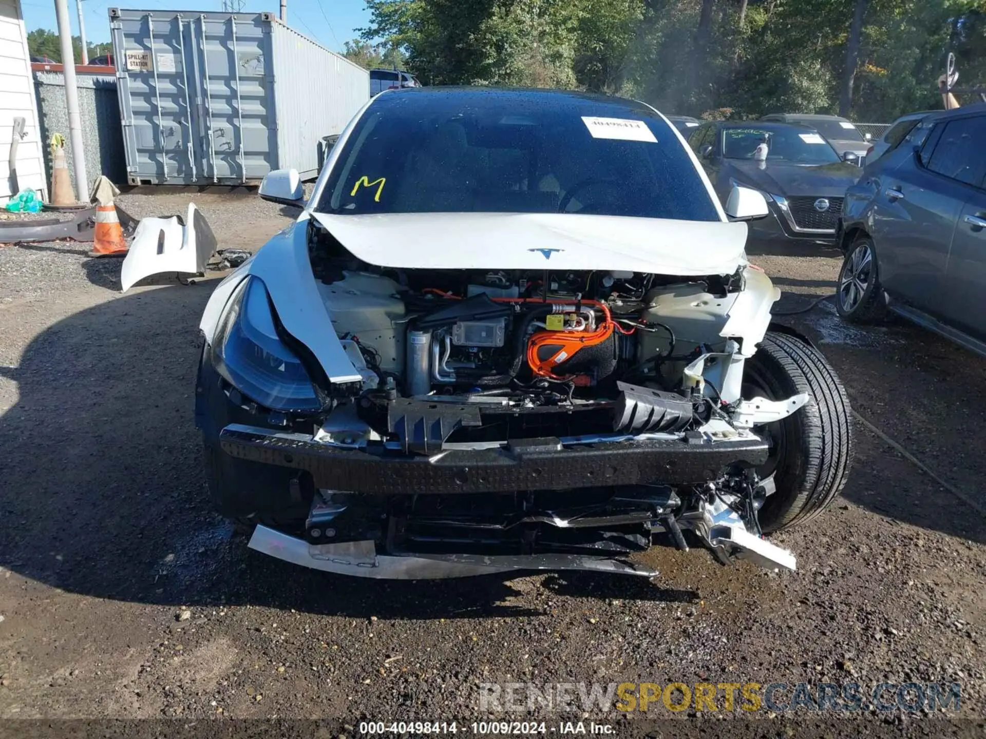 12 fotografías del automóvil dañado 5YJ3E1EA8PF581801 TESLA MODEL 3 2023