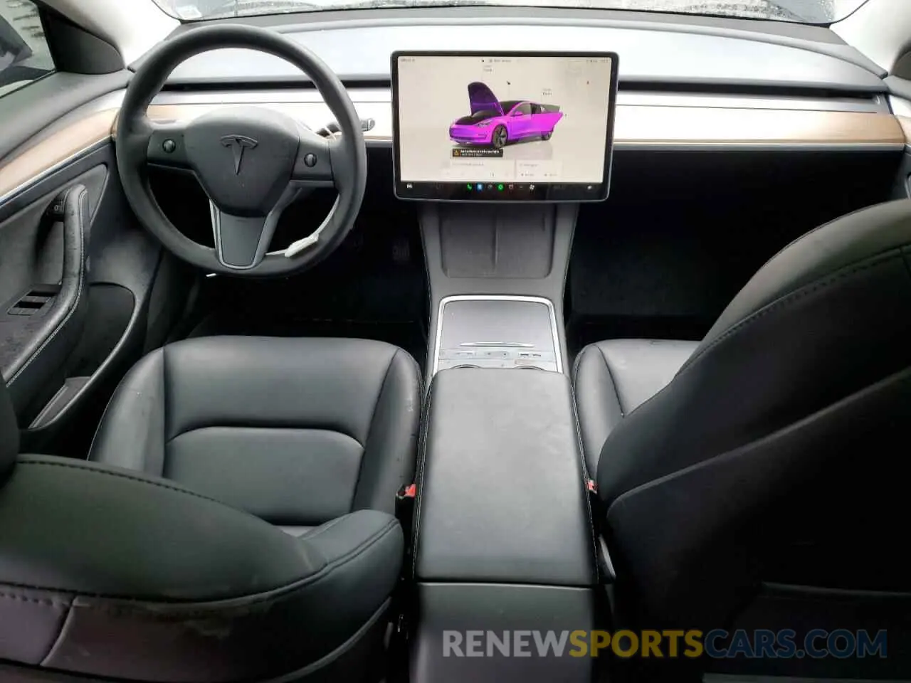8 fotografías del automóvil dañado 5YJ3E1EA8PF586349 TESLA MODEL 3 2023
