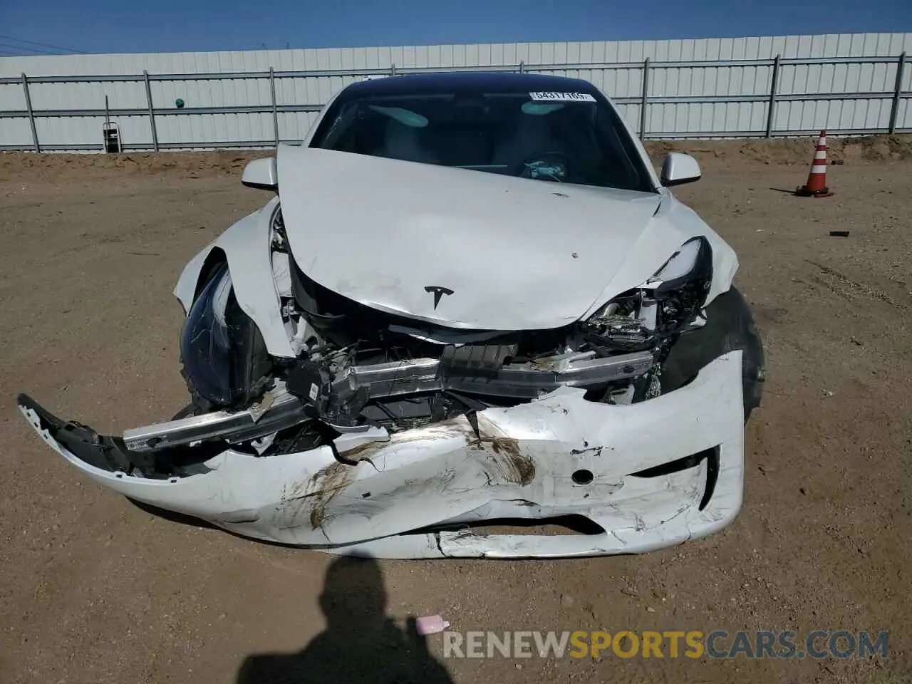 5 fotografías del automóvil dañado 5YJ3E1EA8PF598940 TESLA MODEL 3 2023