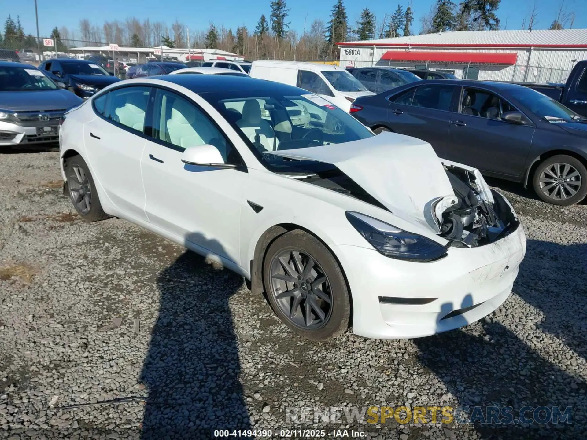 1 fotografías del automóvil dañado 5YJ3E1EA8PF604722 TESLA MODEL 3 2023