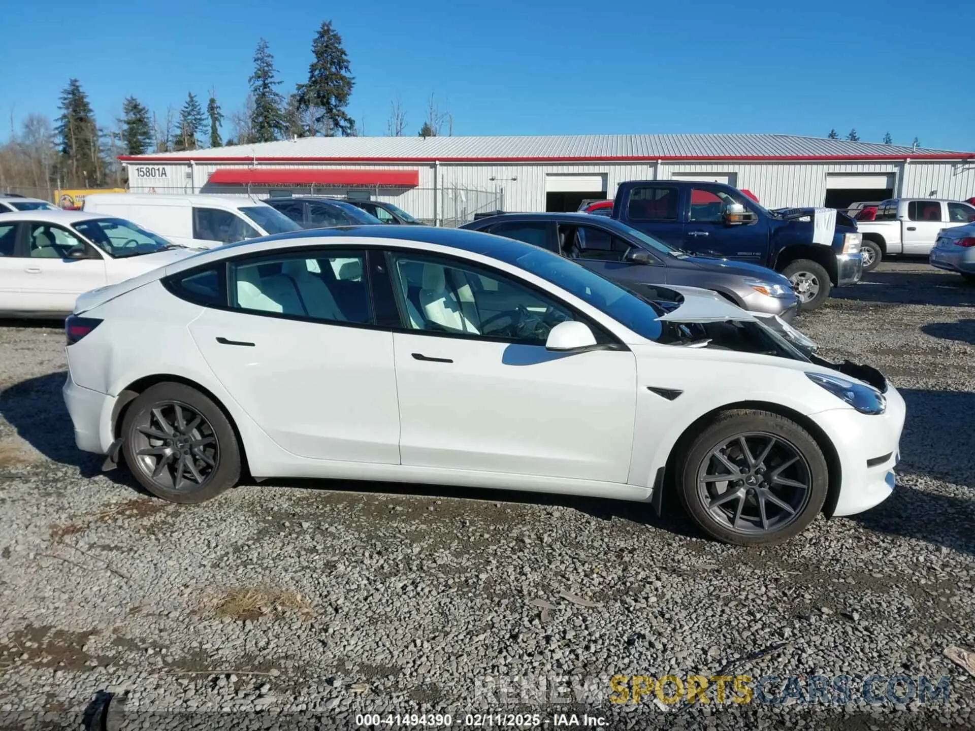 13 fotografías del automóvil dañado 5YJ3E1EA8PF604722 TESLA MODEL 3 2023