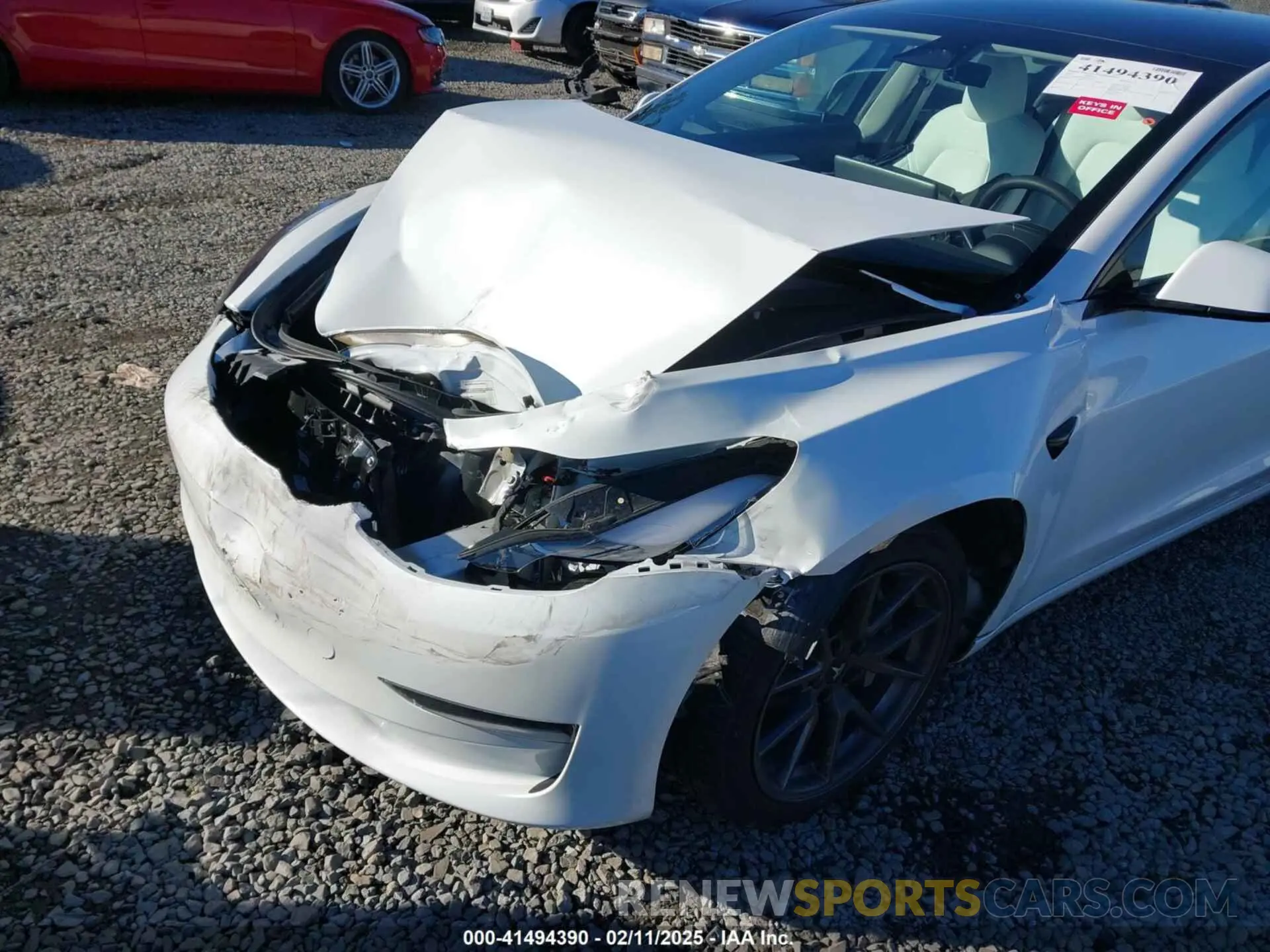 6 fotografías del automóvil dañado 5YJ3E1EA8PF604722 TESLA MODEL 3 2023