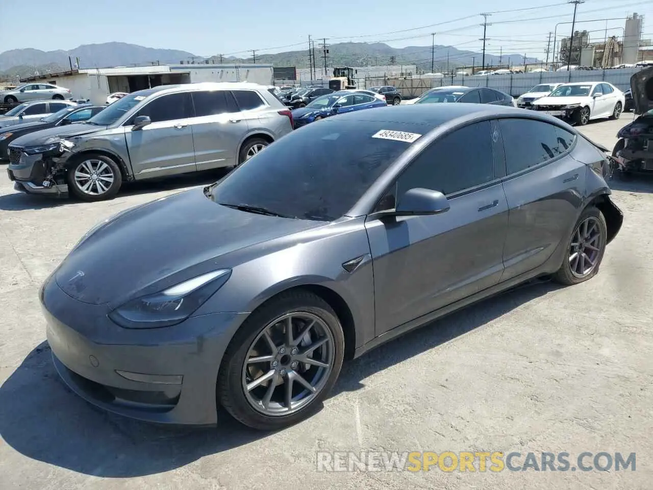 1 fotografías del automóvil dañado 5YJ3E1EA8PF616210 TESLA MODEL 3 2023