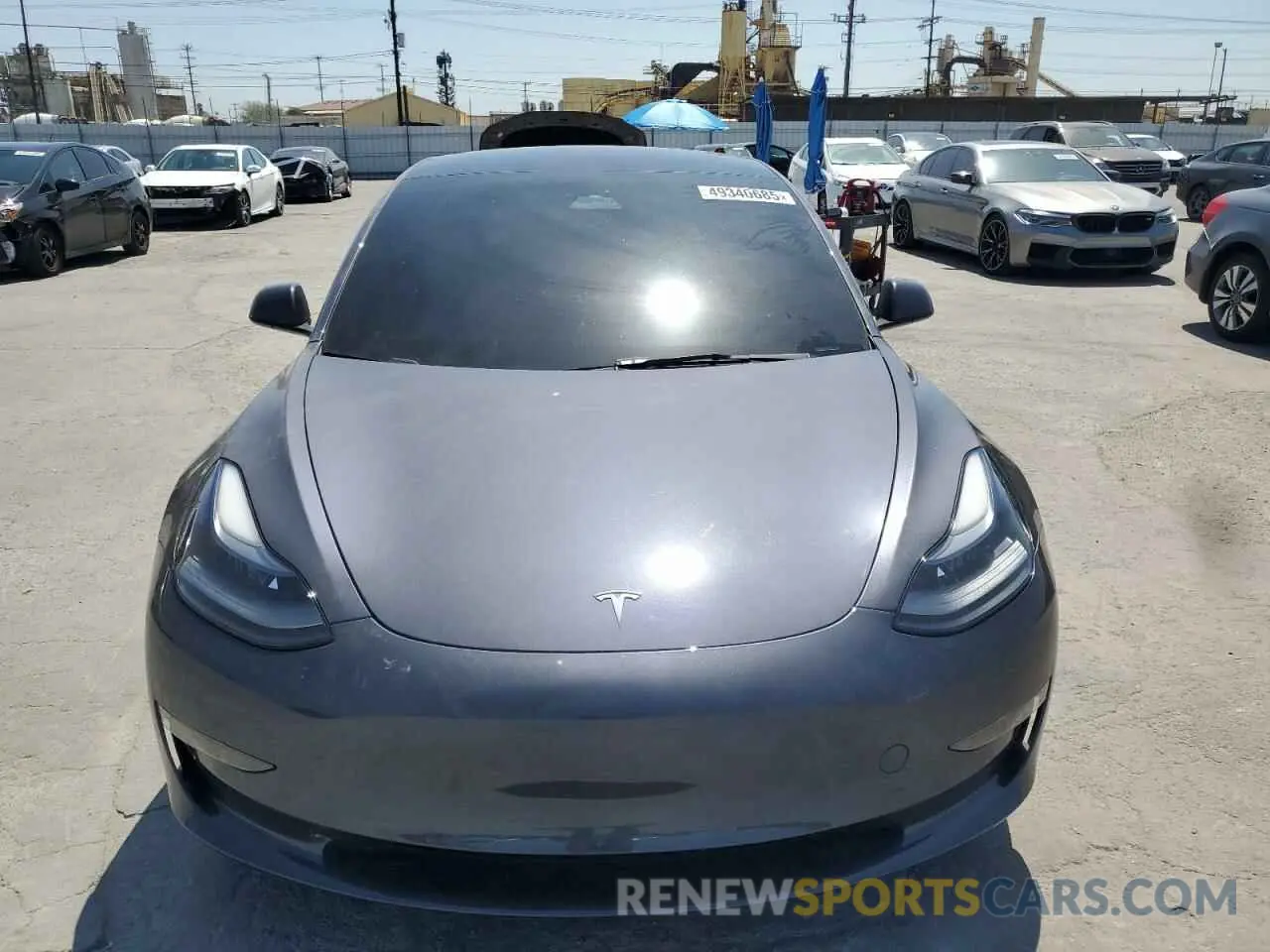 5 fotografías del automóvil dañado 5YJ3E1EA8PF616210 TESLA MODEL 3 2023