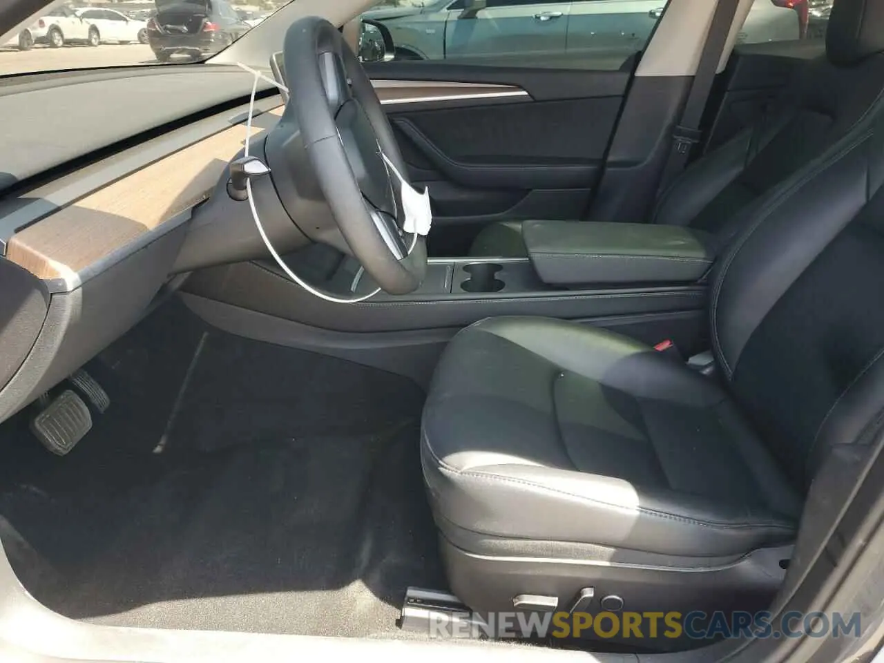 7 fotografías del automóvil dañado 5YJ3E1EA8PF616210 TESLA MODEL 3 2023
