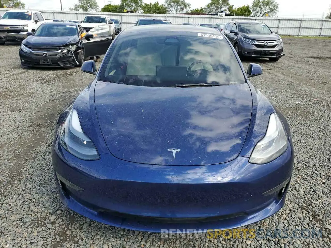 5 fotografías del automóvil dañado 5YJ3E1EA8PF640216 TESLA MODEL 3 2023