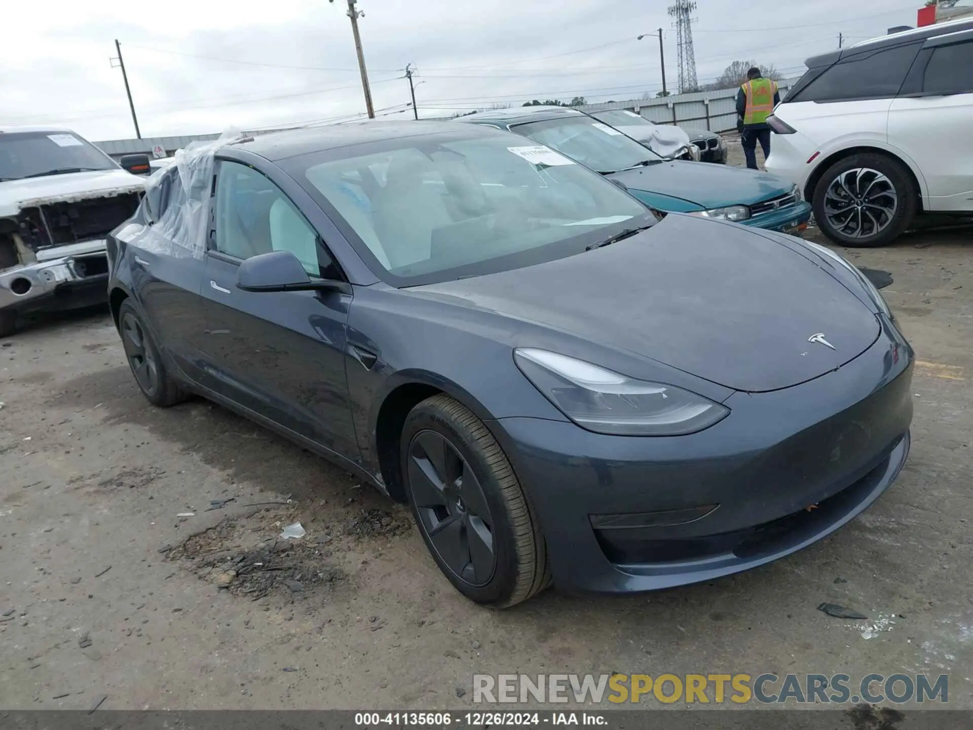 1 fotografías del automóvil dañado 5YJ3E1EA8PF642502 TESLA MODEL 3 2023