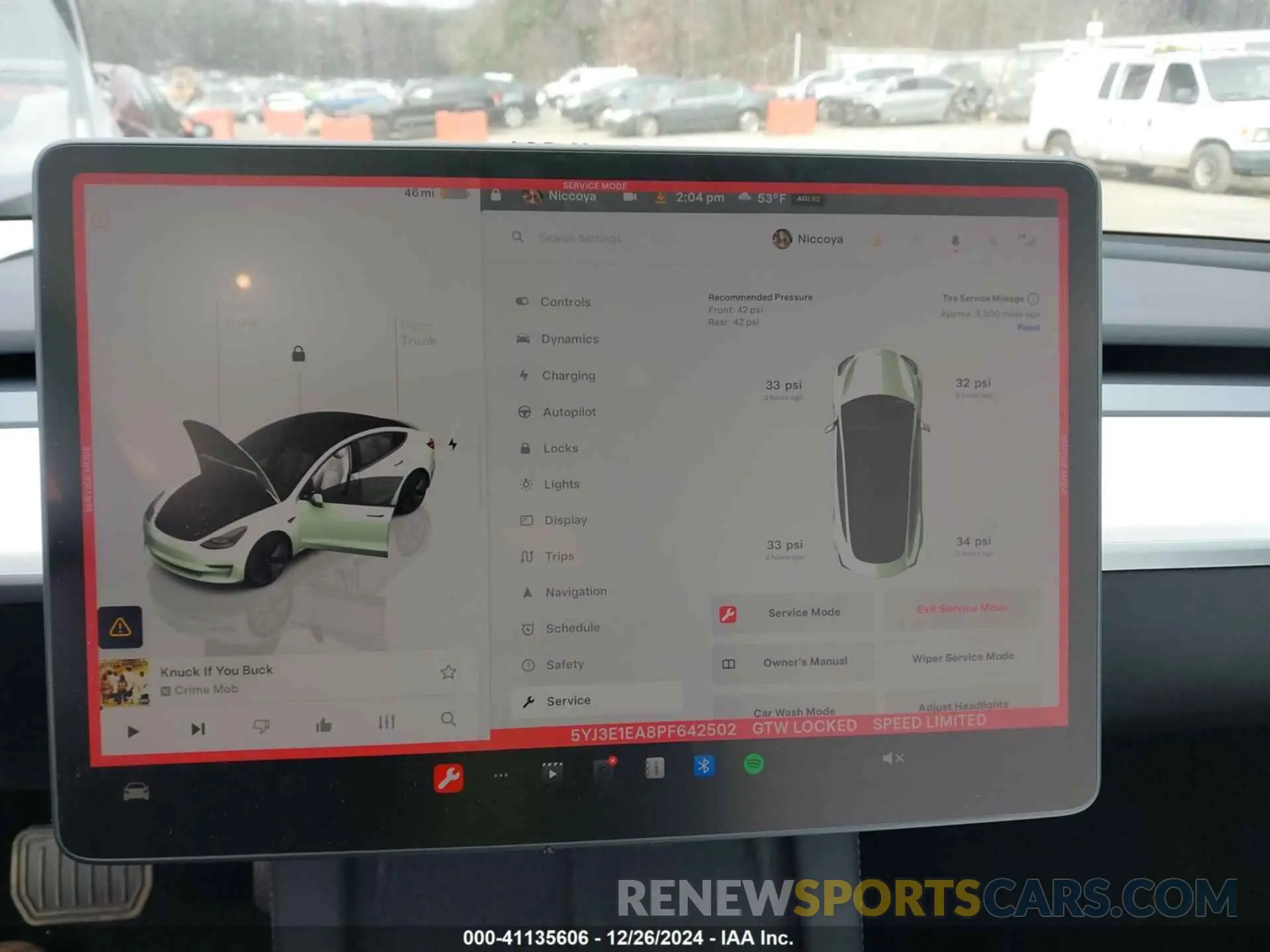 18 fotografías del automóvil dañado 5YJ3E1EA8PF642502 TESLA MODEL 3 2023