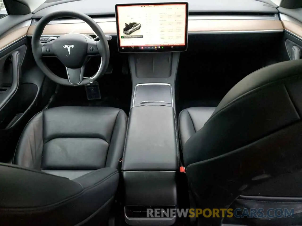 8 fotografías del automóvil dañado 5YJ3E1EA8PF642726 TESLA MODEL 3 2023