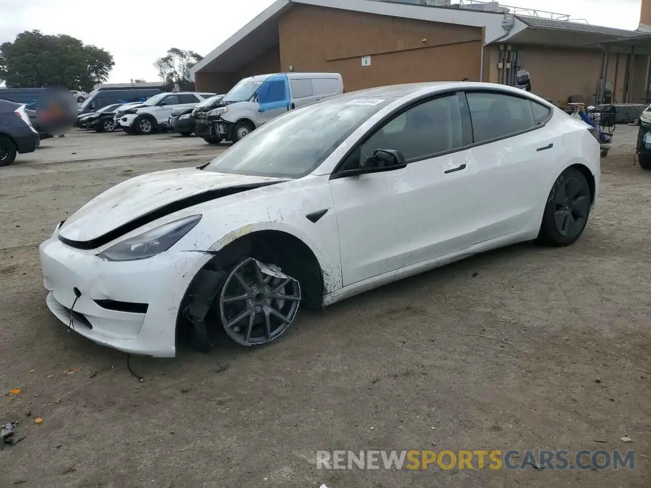 1 fotografías del automóvil dañado 5YJ3E1EA8PF647912 TESLA MODEL 3 2023