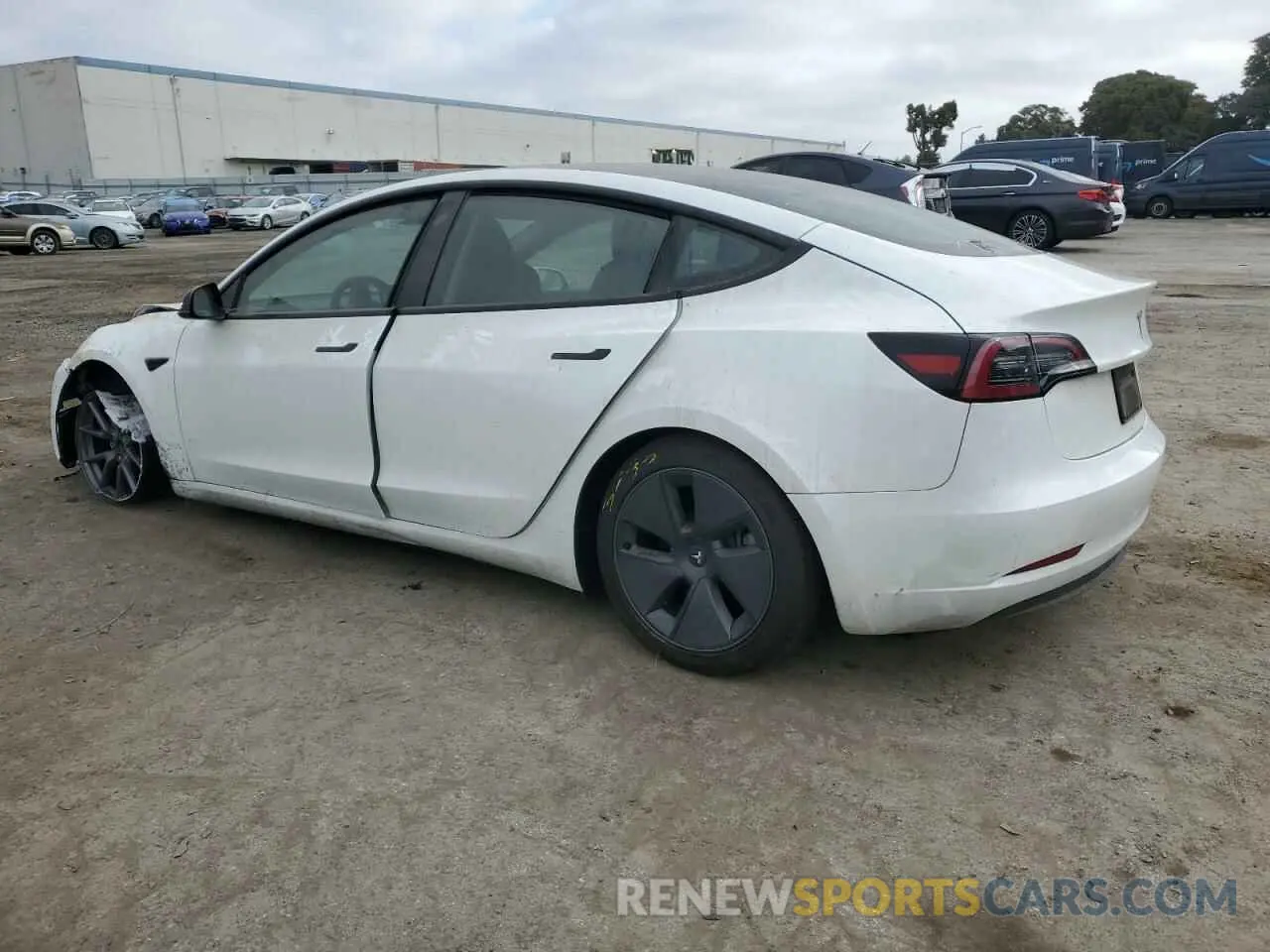 2 fotografías del automóvil dañado 5YJ3E1EA8PF647912 TESLA MODEL 3 2023