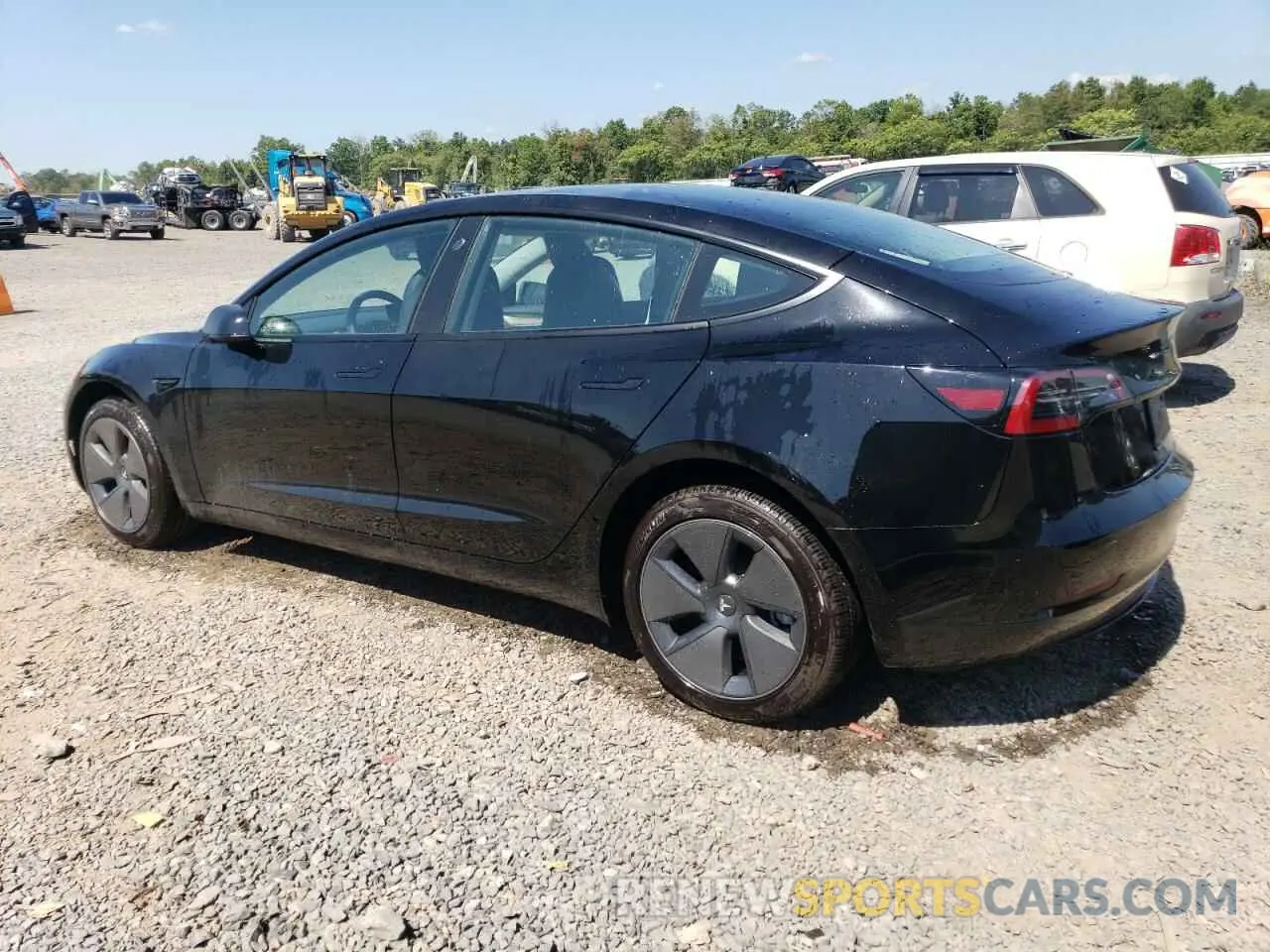 2 fotografías del automóvil dañado 5YJ3E1EA8PF664094 TESLA MODEL 3 2023