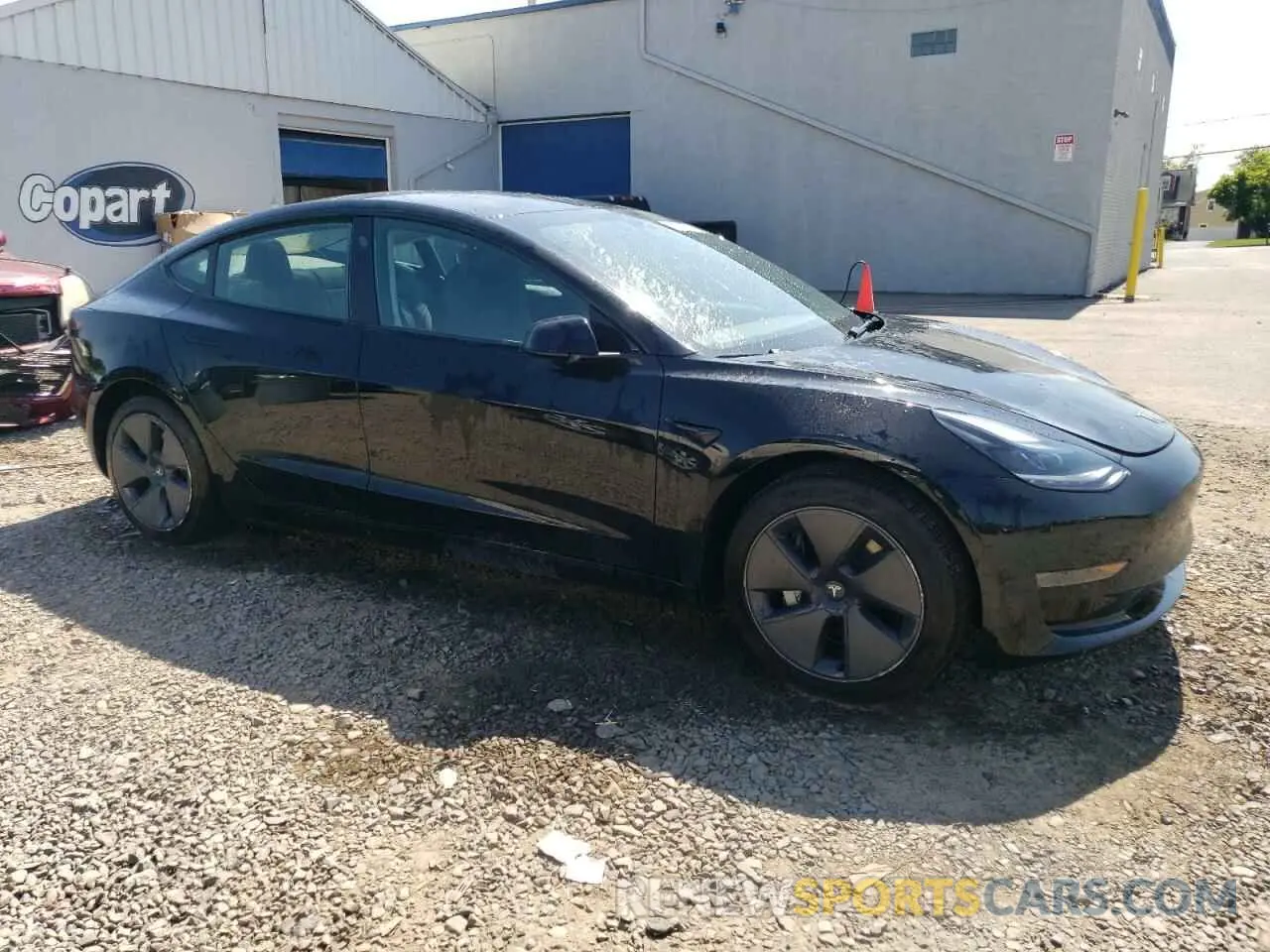4 fotografías del automóvil dañado 5YJ3E1EA8PF664094 TESLA MODEL 3 2023
