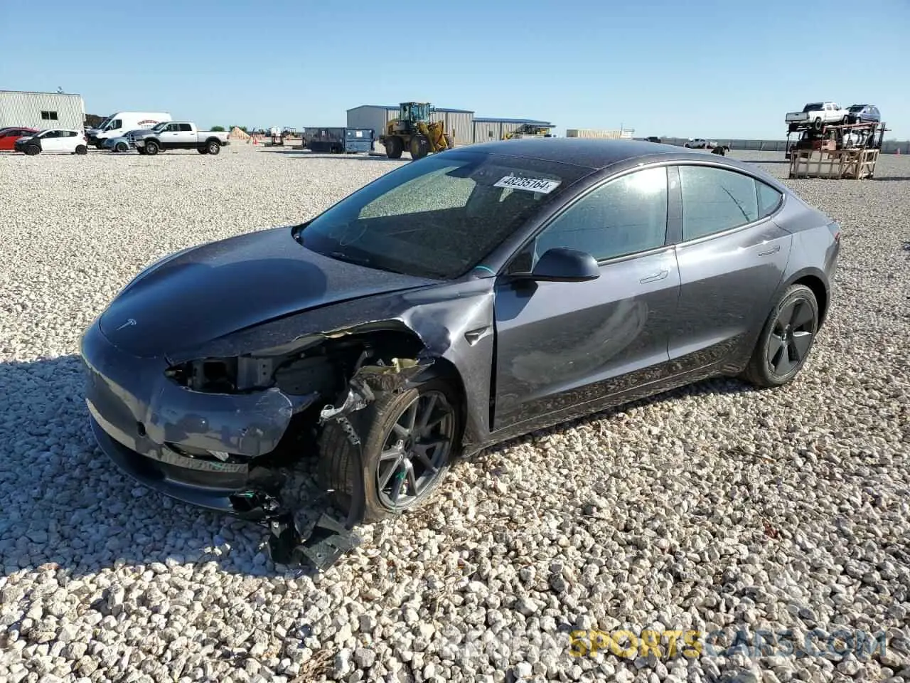 1 fotografías del automóvil dañado 5YJ3E1EA8PF672406 TESLA MODEL 3 2023