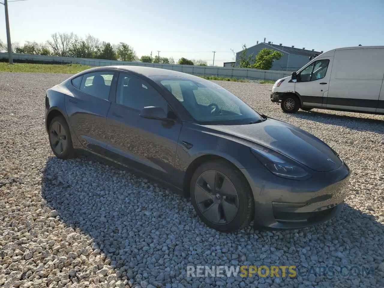 4 fotografías del automóvil dañado 5YJ3E1EA8PF672406 TESLA MODEL 3 2023