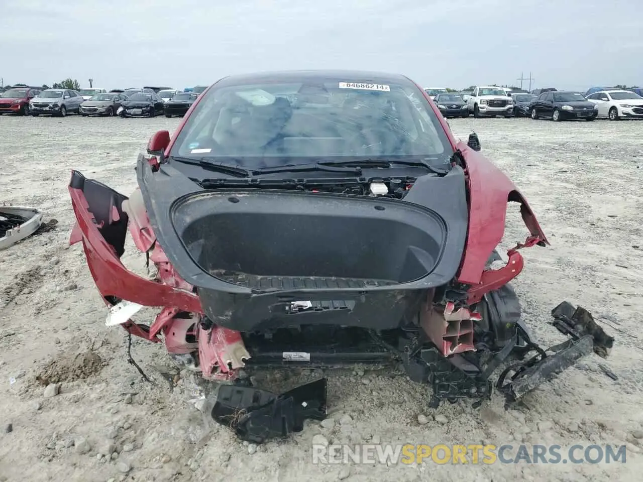 5 fotografías del automóvil dañado 5YJ3E1EA8PF674852 TESLA MODEL 3 2023