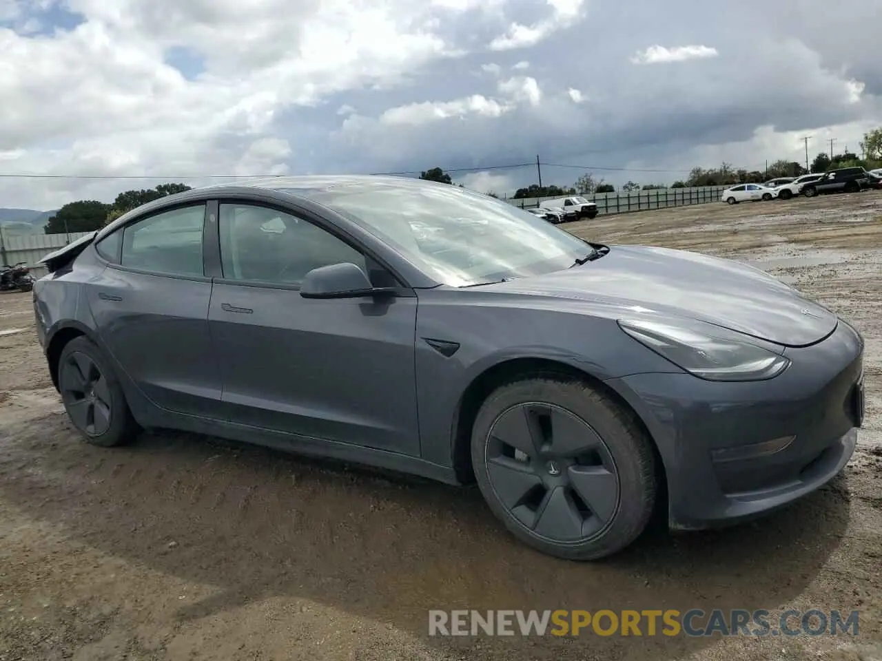 4 fotografías del automóvil dañado 5YJ3E1EA8PF677153 TESLA MODEL 3 2023