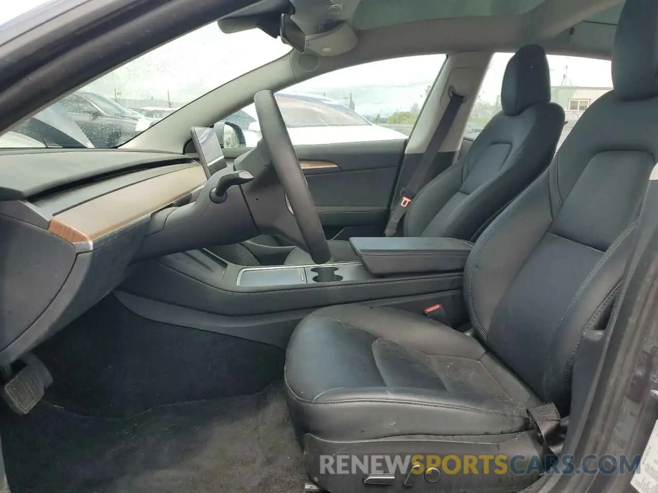 7 fotografías del automóvil dañado 5YJ3E1EA8PF677153 TESLA MODEL 3 2023