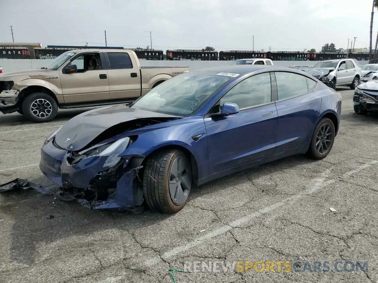 1 fotografías del automóvil dañado 5YJ3E1EA8PF677914 TESLA MODEL 3 2023
