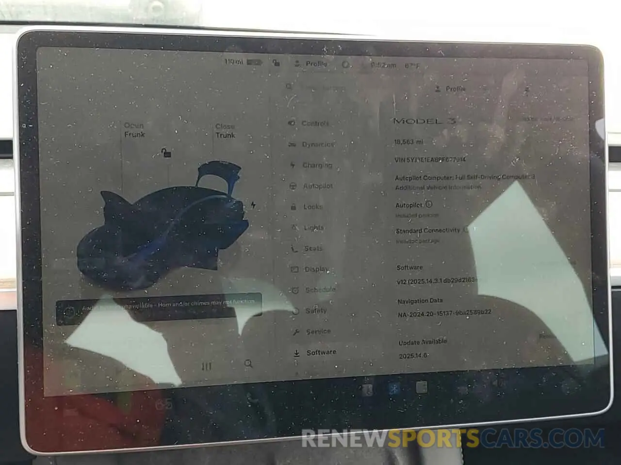 9 fotografías del automóvil dañado 5YJ3E1EA8PF677914 TESLA MODEL 3 2023