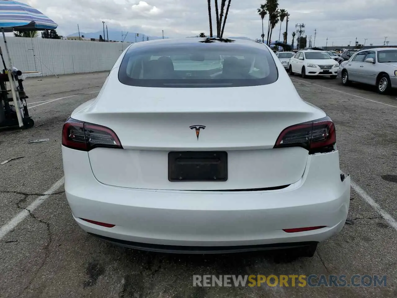 6 fotografías del automóvil dañado 5YJ3E1EA8PF683731 TESLA MODEL 3 2023
